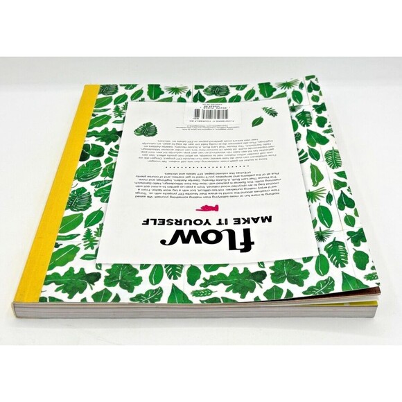 FLOW Make It Yourself Book 26 Crafting Workshops DIY Projects Paper Extras New! - Picture 5 of 11